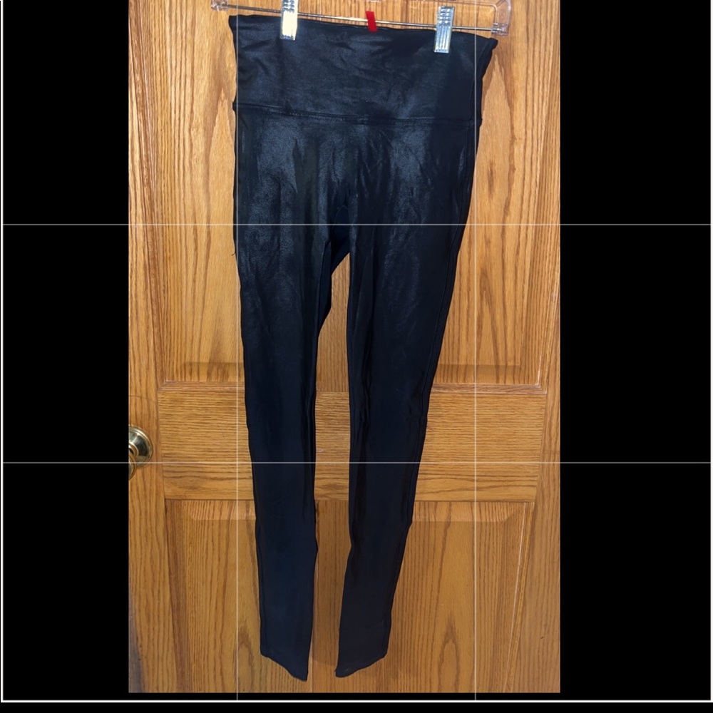 SPANX Faux Leather Style Leggings